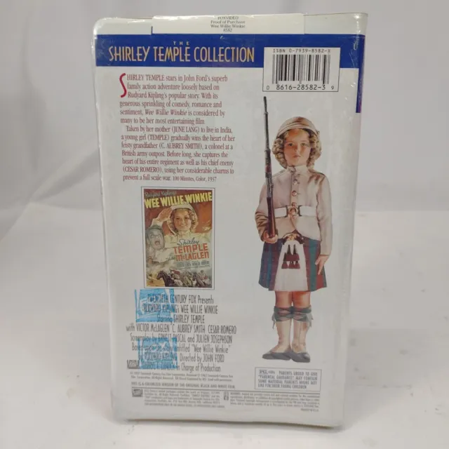 Wee Willie Winkie (VHS, 1994) Clam Shell Shirley Temple BRAND NEW 2