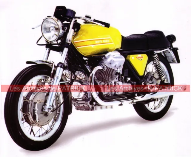 MOTO GUZZI 750 V7 Sport 1971 Fiche Moto 000031