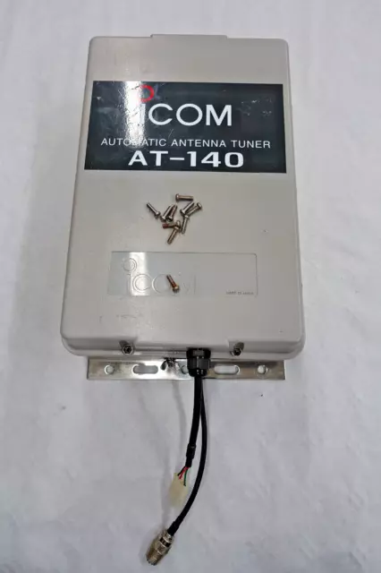 Icom AT-140 automatic tuner HF for IC-M802 IC-M710 IC-M700P  IC-78 IC-7300 etc