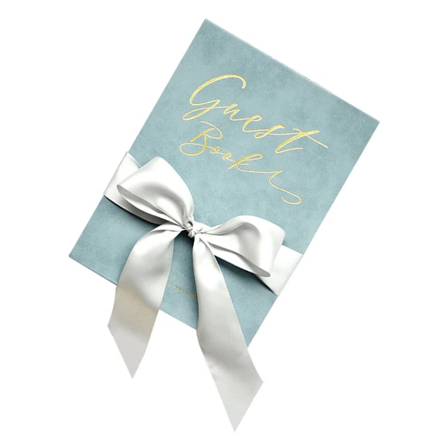 Libro de boda signos de bebé signos de boda artículos de boda tela