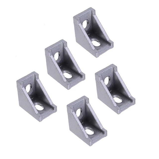 10 Pcs Corner Safety Guards Metal Aluminum Angle Bracket Metals Accessories