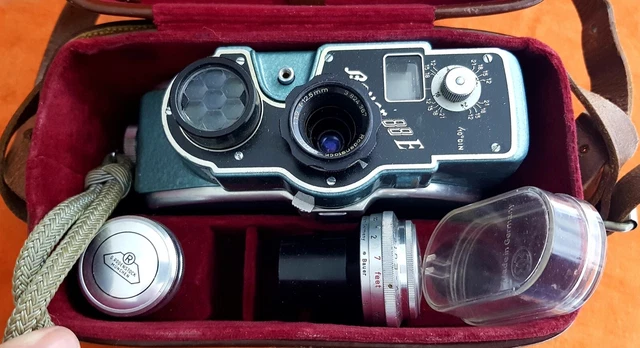 ANCIENNE ALTIX CAMERA Avec Tegonar 3,5/35mm Objectif Classic-Camera