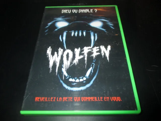 RARE! DVD "WOLFEN" Albert FINNEY / film d'horreur de Michael WADLEIGH