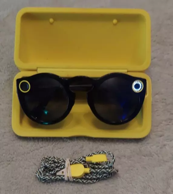 Snapchat Spectacles 1 Glasses Black with Case - 2AIRN-001