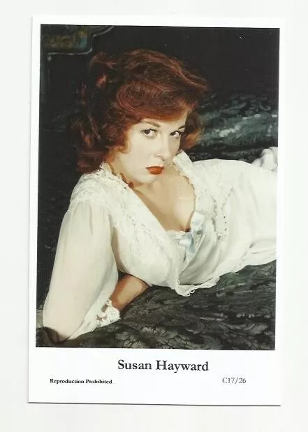 (Bx14) Susan Hayward Swiftsure Photo Postcard (C17/26) Filmstar Pin Up Glamor