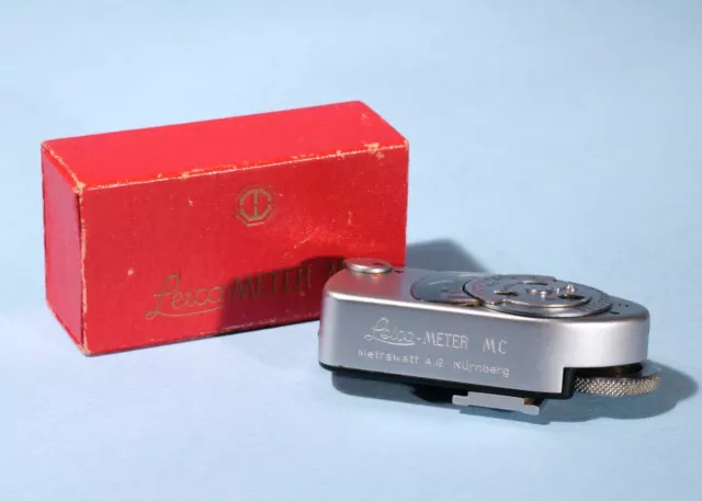 Medidor de luz Leica Leica MC * en caja y en funcionamiento * Leica M2 M3 M4 etc..