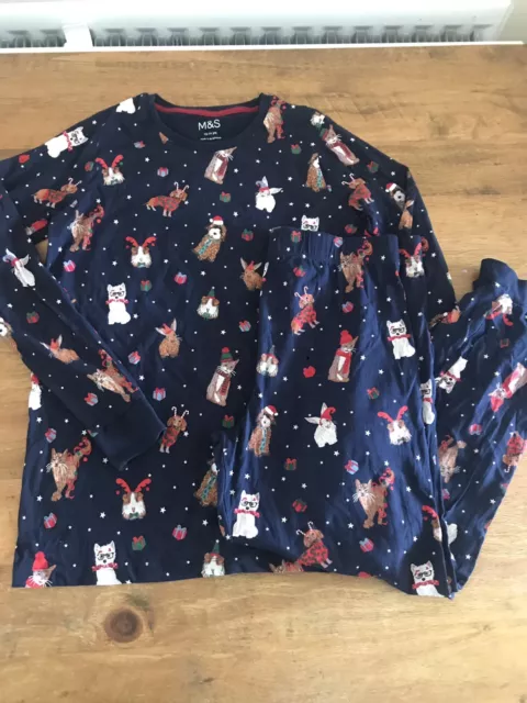 M&S Pigiama di Natale 13-14 anni