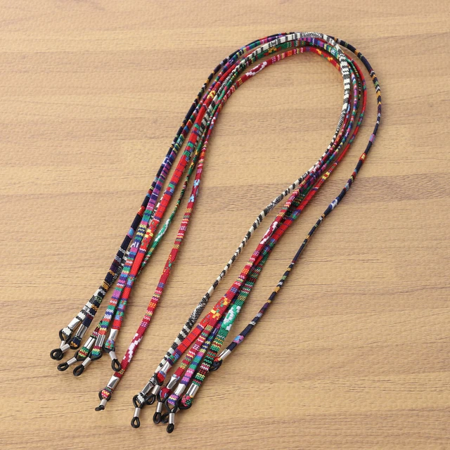 JEYORZY 60Pezzi Terminali per Occhiali in Silicone, Terminali Catene per Occhiali, Antiscivolo Regolabili in Gomma, per Occhiali da Sole, Flessibili Adatti ad Ogni Stile per Catena Portaocchiali, Nero