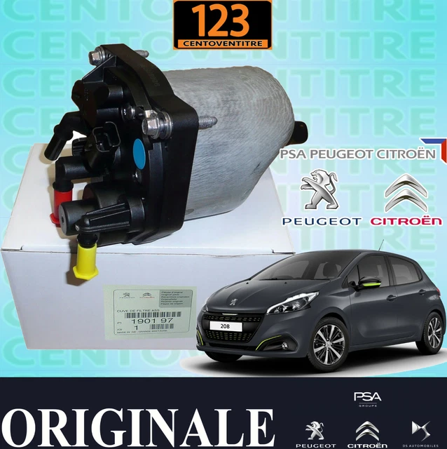 Filtro Carburante Diesel Per Citroen, Peugeot, DS - Compatibile Con C3, C4, 308, Berlingo E Altri Modelli 1.6 HDI - Foto 5