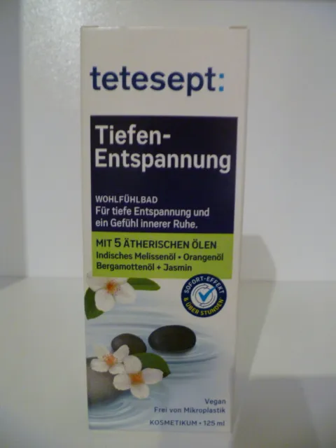 Tetesept,   Wohlfühlbad mit 5 Ätherischen Ölen, 125ml / Badeöl