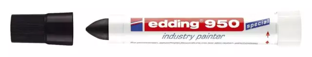 Edding 950 Spezialmarker industry painter - 10 mm, schwarz