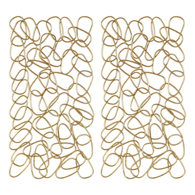 Uttermost In The Loop Gold Wall Art Set of 2 - 4124