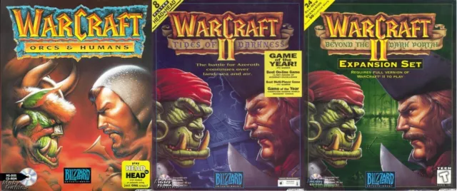 WARCRAFT I, II and PORTAL w/MAP EDITOR +1Clk Macintosh Mac OSX Install