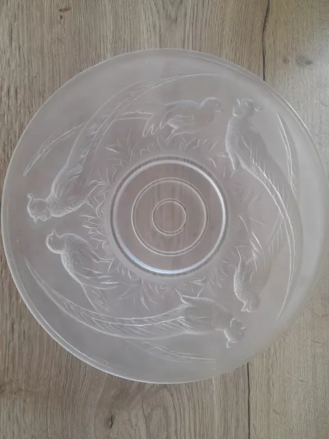 coupe art déco verre opalescent Verlux