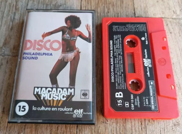 Disco Philadelphia Sound Compilation Cassette Audio Tape K7 Macadam Music Elf