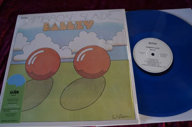 SLADE...LP...AMBROSE SLADE BALLZY ( edition in Color BLAU )