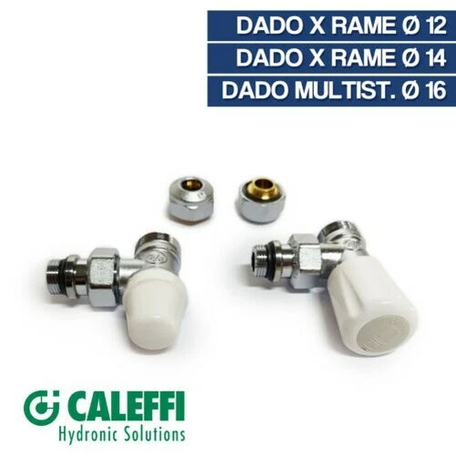 Vanne Et Avec Insérer la Vanne Cuivre 12 14 Mult 16 La Equipe CALEFFI 24685