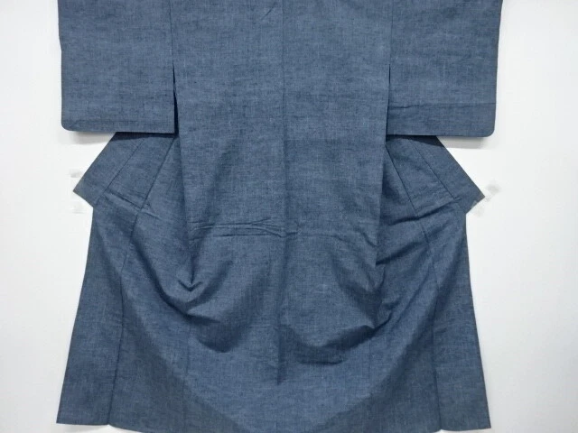 6502423: Japanese Kimono / Antique Hitoe Kimono / Tsumugi