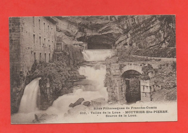 Valley Of La Loue - Mouthier High Stone - Spring (J9446)