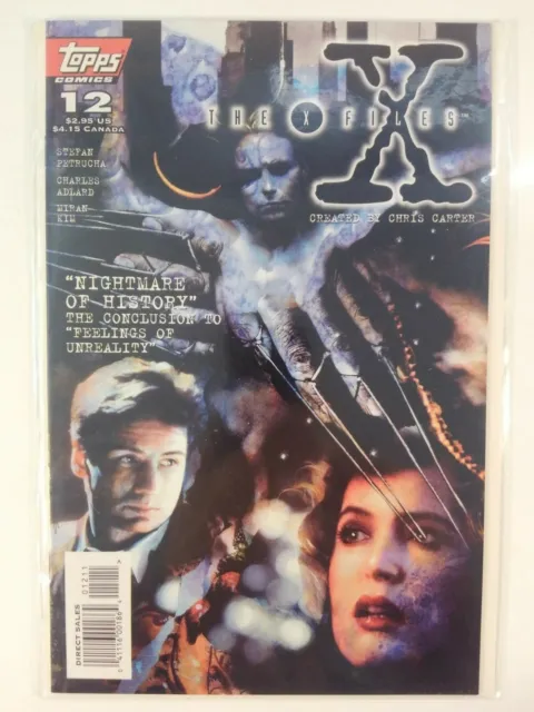 THE X-FILES #12 (Vol. 1, 1995) Topps Comic Book *CHRIS CARTER* - FN/VF