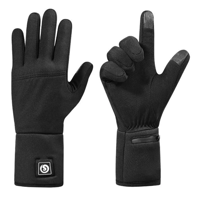 Gants Chauffants Electriques, Capteur Tactile, Coupe-Vent, Unisexe