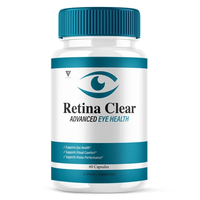 5-Pack Retina Clear Capsules, RetinaClear Supports Eye
