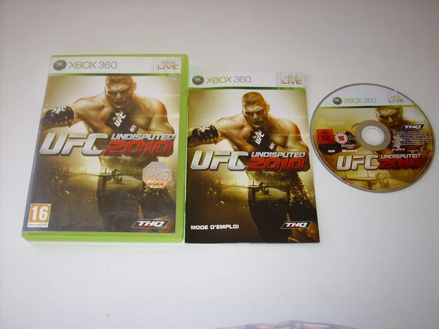Jeu Xbox 360 " Ufc Undisputed 2010 " Pal Complet En Boite