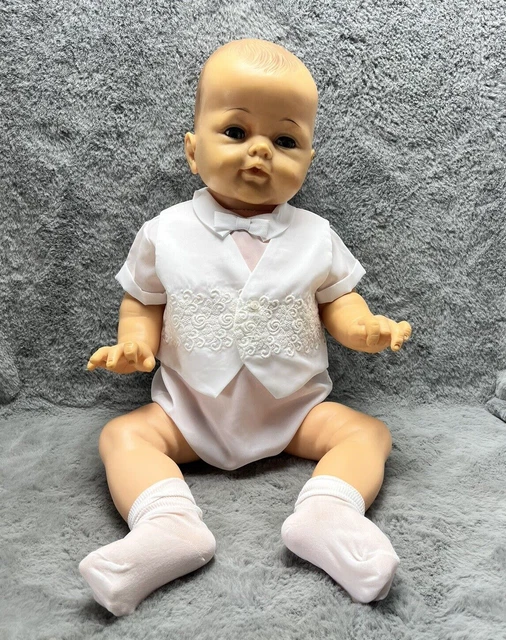IDEAL BYE BYE Newborn Playpal Baby Sleepy Eyes Molded Hair Posable