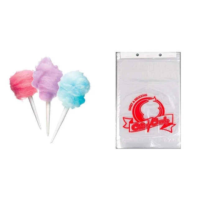 Stix Concession Essentials CE Cotton Candy Bags-100 Cotton Candy Bags