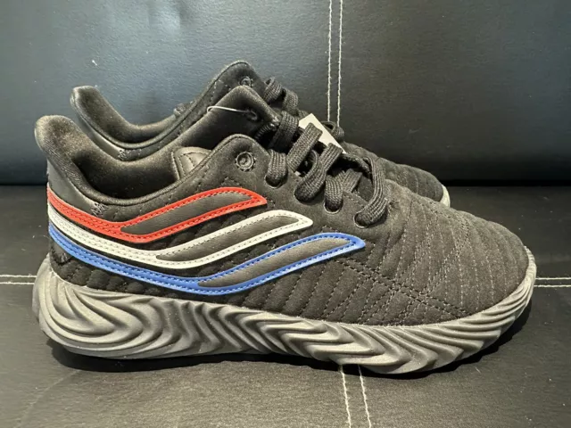 ADIDAS SOBAKOV EE5623 Black Trainers Mens Size 5.5 New With Tags