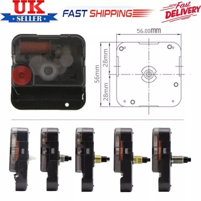 12888 Quartz Battery Wall Clock Movement Mechanism Repair Tool Replace Points