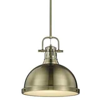 Golden Lighting 3604-L AB-AB - Pendants Indoor Lighting