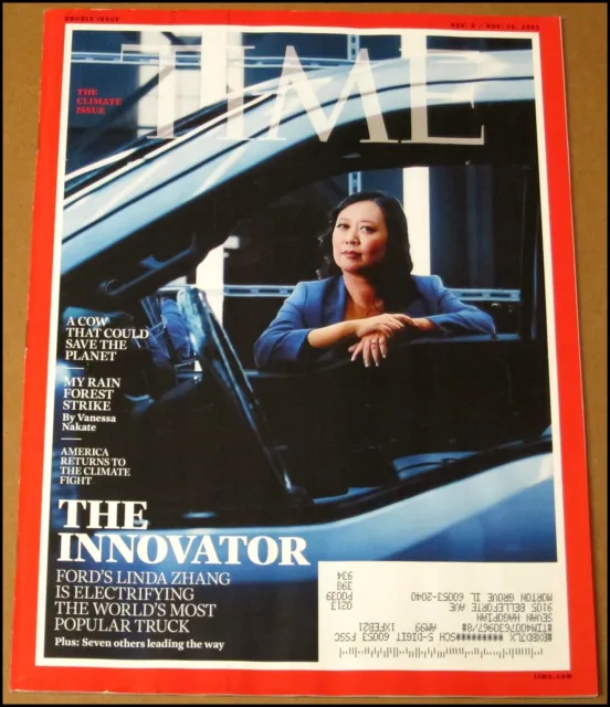 11/8/2021 11/15/2021 Time Magazine Linda Zhang Ford Climate Issue H. Rap Brown