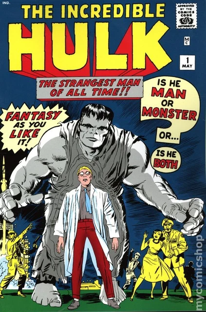 Mighty Marvel Masterworks The Incredible Hulk TPB 1B-1ST NM 2021 Stock Image