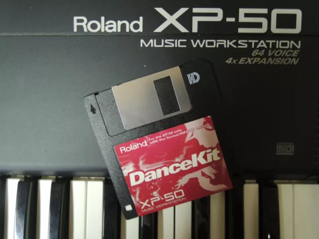 Roland XP50 Floppy Disk DANCE KIT MRC pro DEMOS + 600 NEW Sounds ®