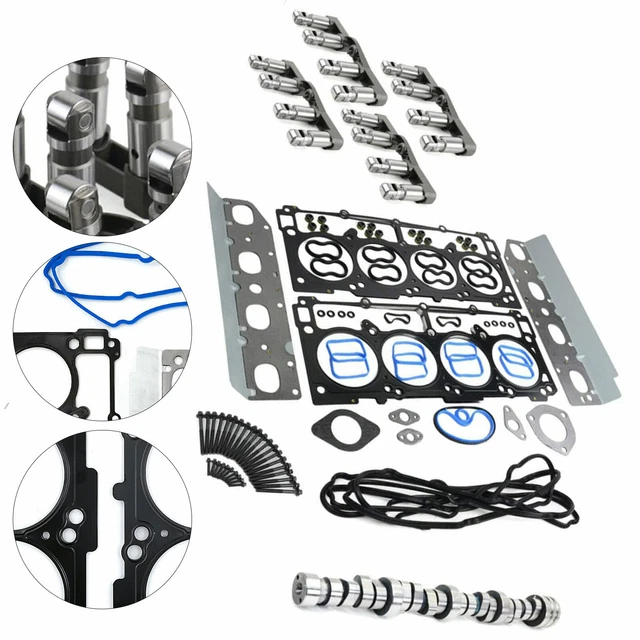 CAMSHAFT & MDS Hemi lifters & Head Gaskets Kit For Dodge Charger, Ram