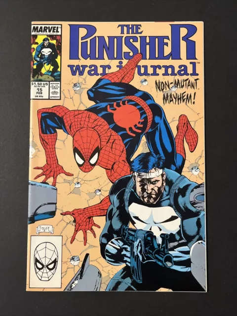 The Punisher War Journal #15 VFNM 1990 Marvel Comics Jim Lee Art