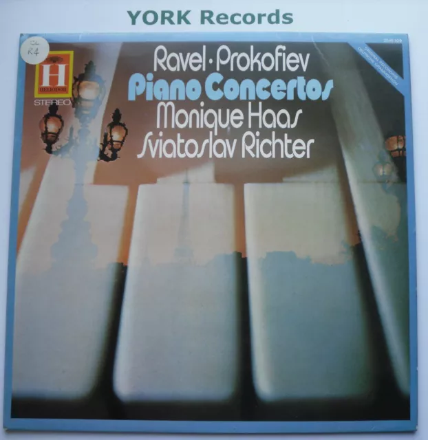 2548 109 - RAVEL / PROKOFIEV Piano Concertos HAAS / RICHTER - Ex Con LP Record