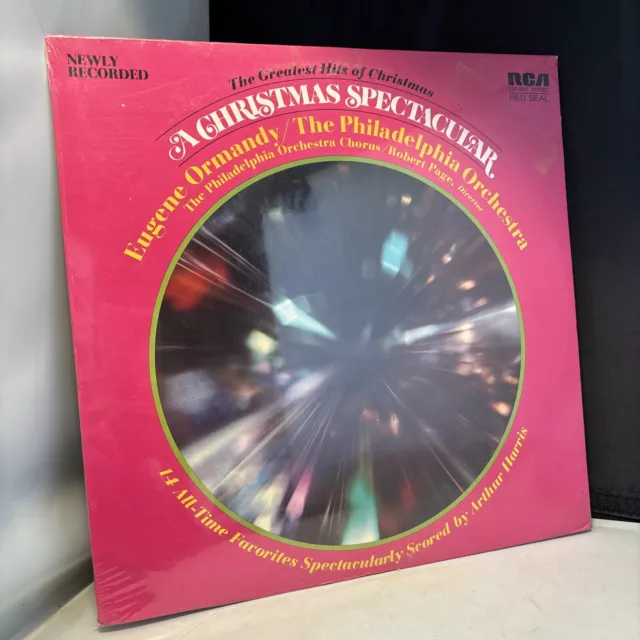 Eugene Ormandy Philadelphia Orchestra A Christmas Spectacular 1972 RCA LP EX/NM