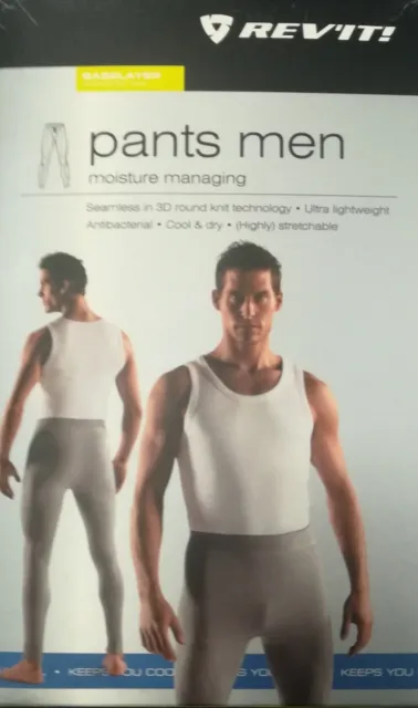 Pantalone Intimo Termico Rev'it Pants Oxygen Ll Grey Tg L