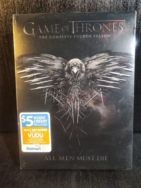 GAME OF THRONES: The Complete Fourth Season 4, Dvd Set New And