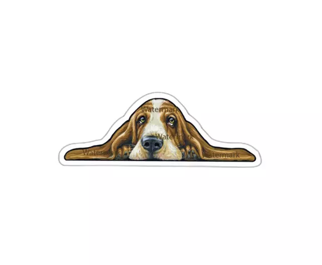 Basset Hound Dog Sticker