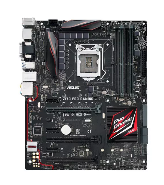 ASUS Z170 Pro Gaming : ATX, 1151, Z170, 4xDDR4, M.2, USB 3.1, DP/HDMI