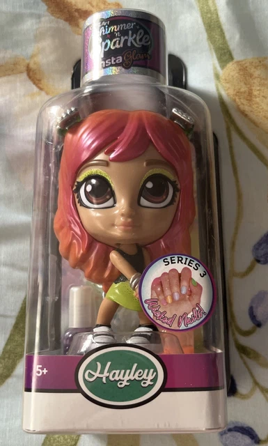 SHIMMER SPARKLE INSTA Glam Girls Doll Toy Hayley Makeup Series 3 New ...
