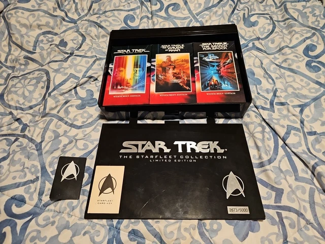 STAR TREK TOS 6 Movie VHS: The Starfleet Collection WIDESCREEN £23.75