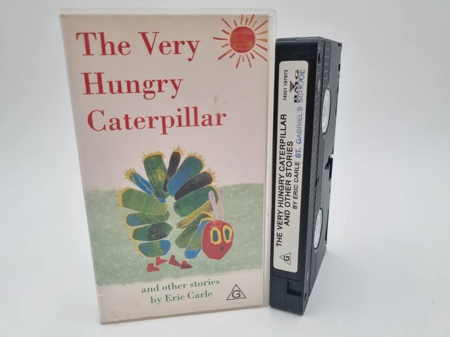 ERIC CARLE - The Very Hungry Caterpillar and Other Stories, VHS Video ...