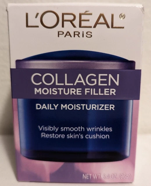 L'oreal Paris Collagen Moisture Filler Daily Moisturizer 3.4 OZ