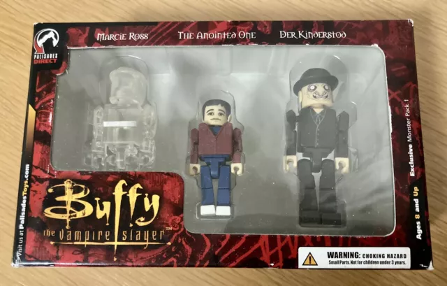BUFFY THE VAMPIRE SLAYER Monster Pack Set of 3 Marcie Ross Anointed One Palz NEW
