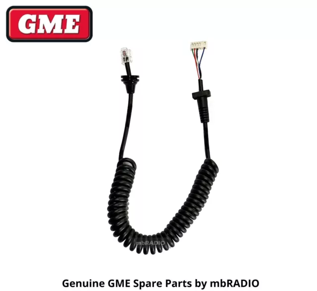 GME MC405 MICROPHONE CURLY CORD 27MHz Radio TX835 TX2000 TX2600 TX2700