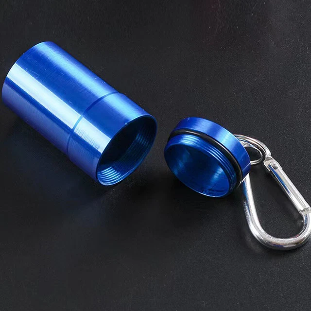 Cenerenere portatile con coperchio tubo di stoccaggio alluminio antivento sigarette posacenere